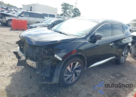 2018 Nissan Murano Platinum z USA, uszkodzony, nr VIN 5N1AZ2MH4JN153017